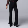 Women's Simply Vera Vera Wang Luxe Ponte Flare Leg Pants