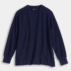 Women's Simply Vera Vera Wang Cozy Side Slit Tunic 15 Women's Simply Vera Vera Wang Cozy Side Slit Tunic -Vera Wang Shop 7755240 ALT4