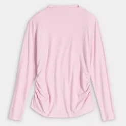 Women's Simply Vera Vera Wang Ruched Mockneck Tee -Vera Wang Shop 7755279 ALT4