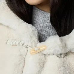 Petite Simply Vera Vera Wang Toggle Faux Fur Coat 7 Petite Simply Vera Vera Wang Toggle Faux Fur Coat -Vera Wang Shop 7771829 ALT2