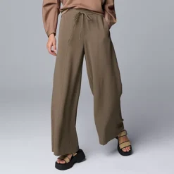 Women's Simply Vera Vera Wang Wide Leg Pants
