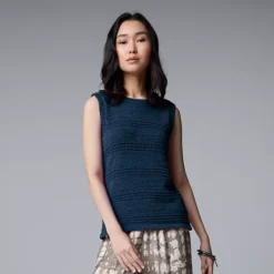 Women's Simply Vera Vera Wang Sweater Tank Top