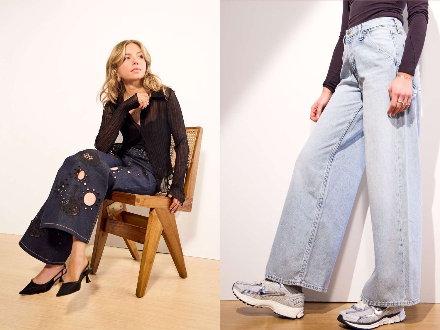 Vera Wang Shop -Vera Wang Shop baggy jeans tout b7f79ebafcbf45d2851a5a628b4756e4